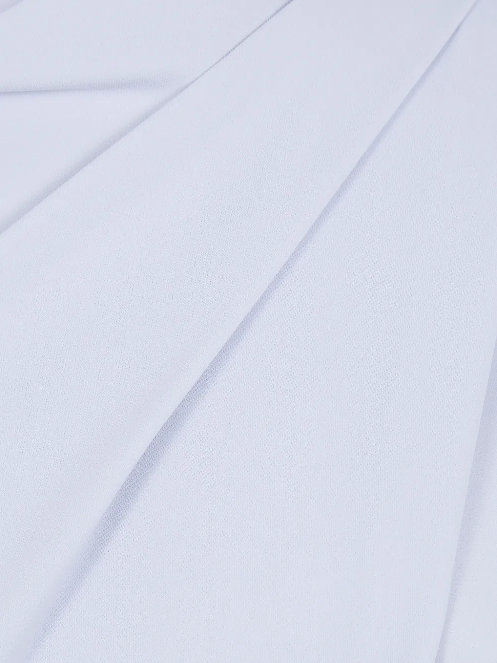 Emporio Armani Gedrapeerde jurk Wit