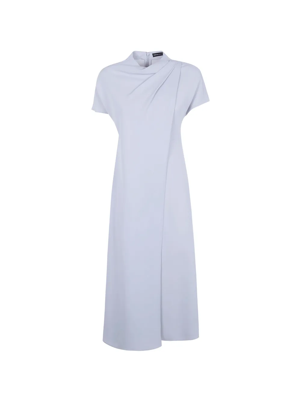 Emporio Armani draped dress - Bianco