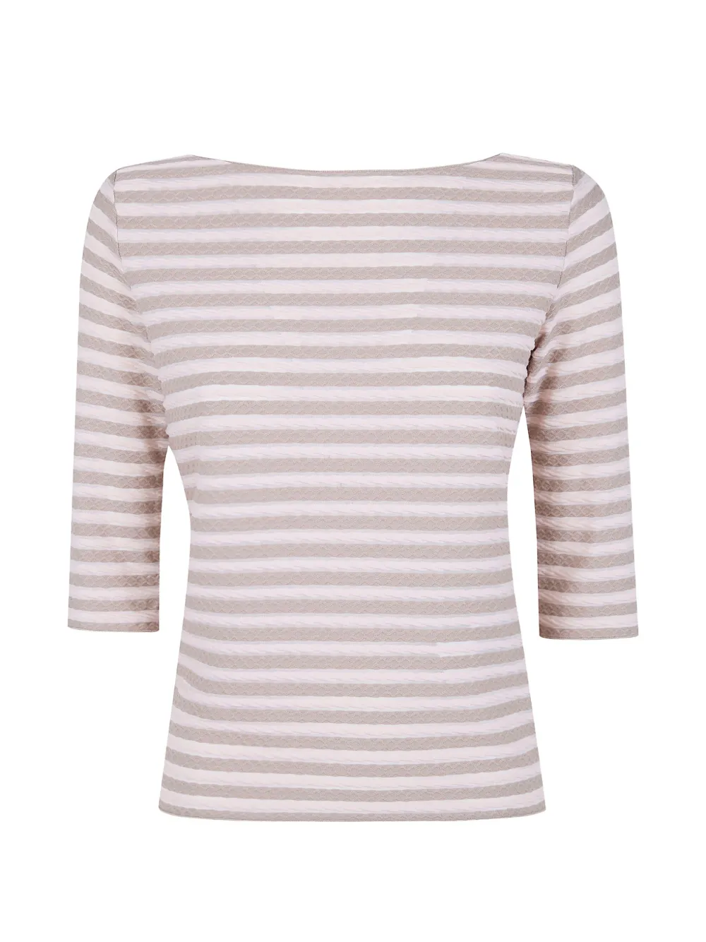 Emporio Armani striped sweater - Toni neutri