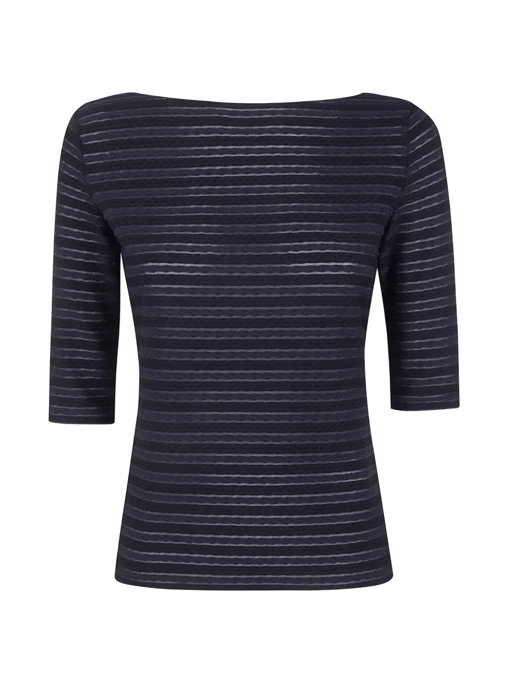 Emporio Armani striped sweater - Nero