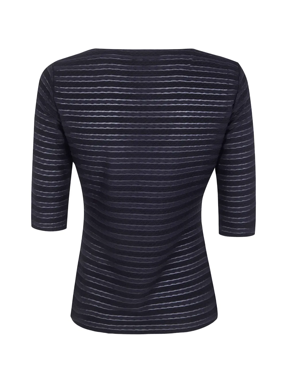 Emporio Armani Gestreepte trui Zwart