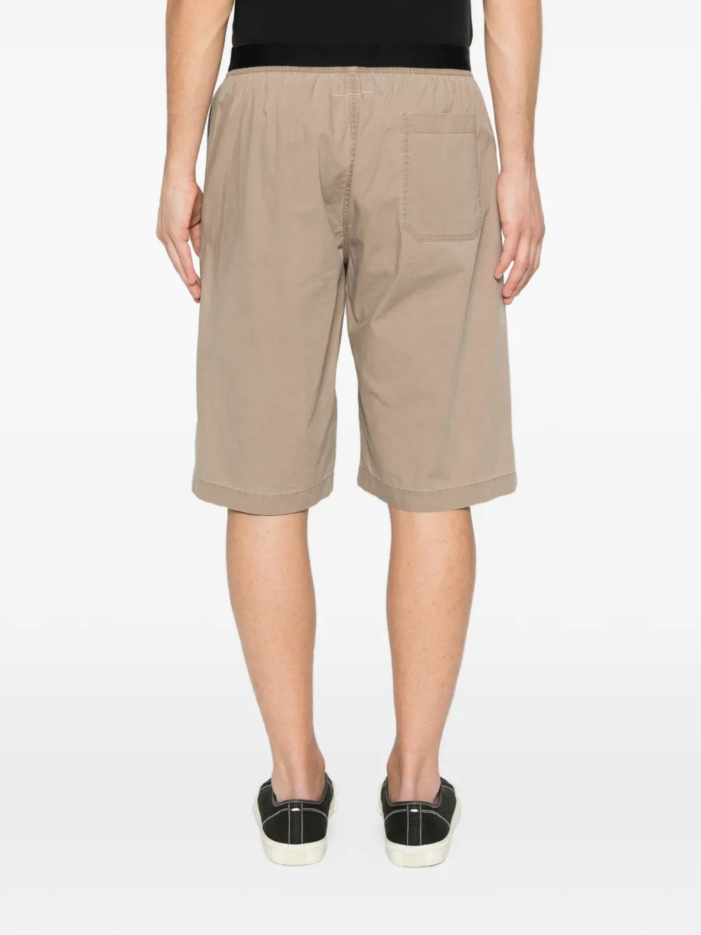 MM6 Maison Margiela Elastische shorts Beige