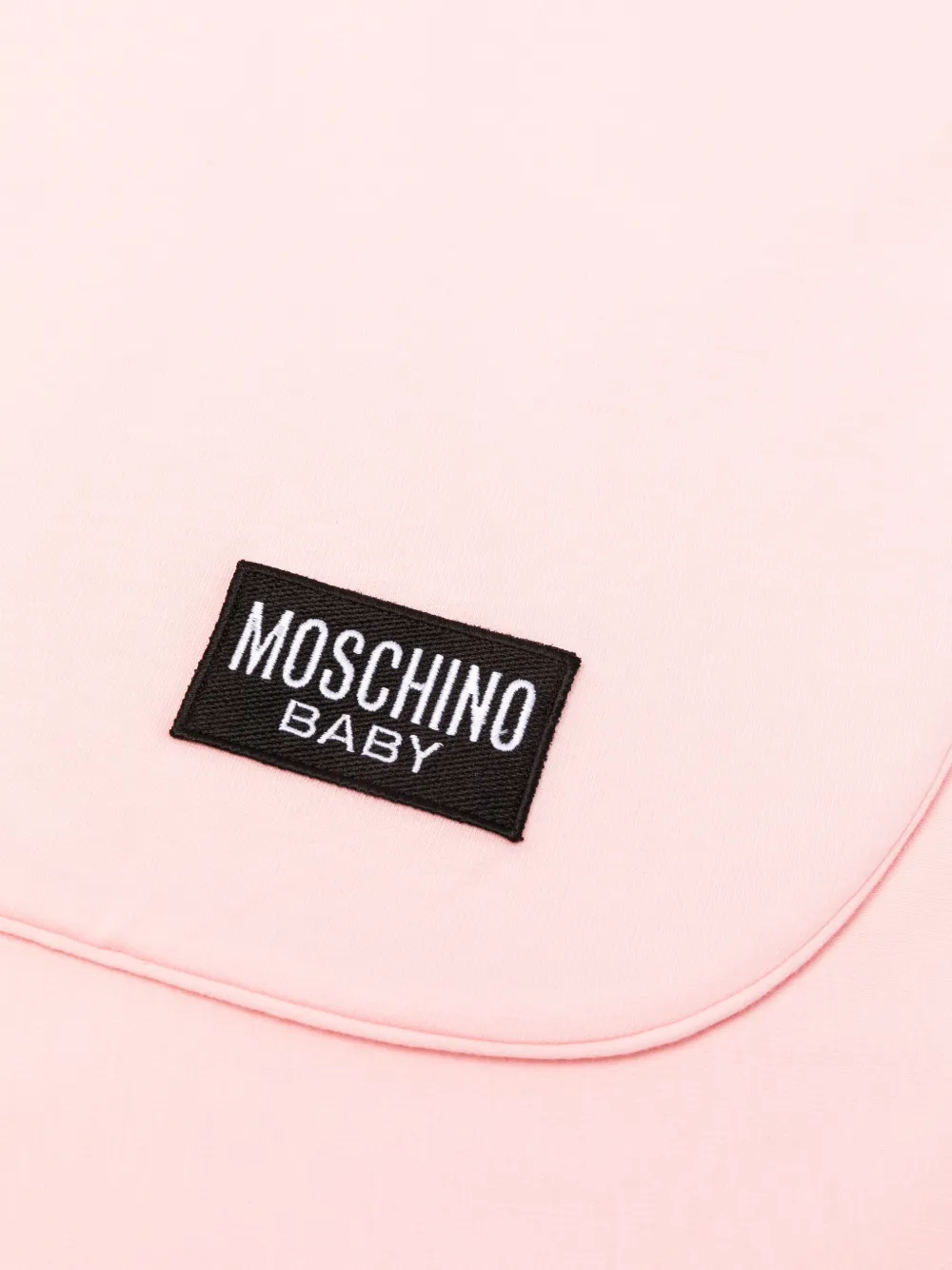 Moschino Kids Bear-motif Blanket - Pink 