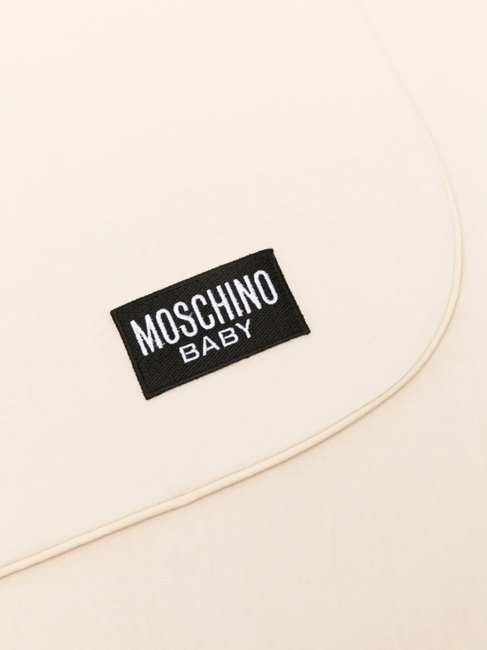  Moschino Kids Couverture à Motif Ourson - Tons Neutres 