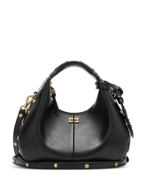 GANNI studded tote bag