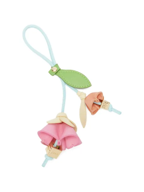 GANNI floral keyring