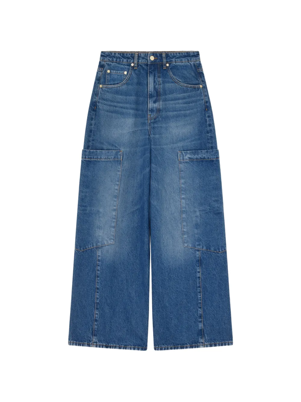 GANNI Jeans con tasche - Blu