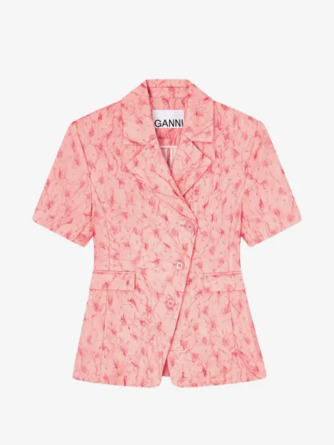 GANNI Shibori jacka med tryck