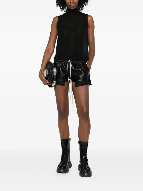 Rick Owens Fog ドローストリング ショートパンツ | ブラック