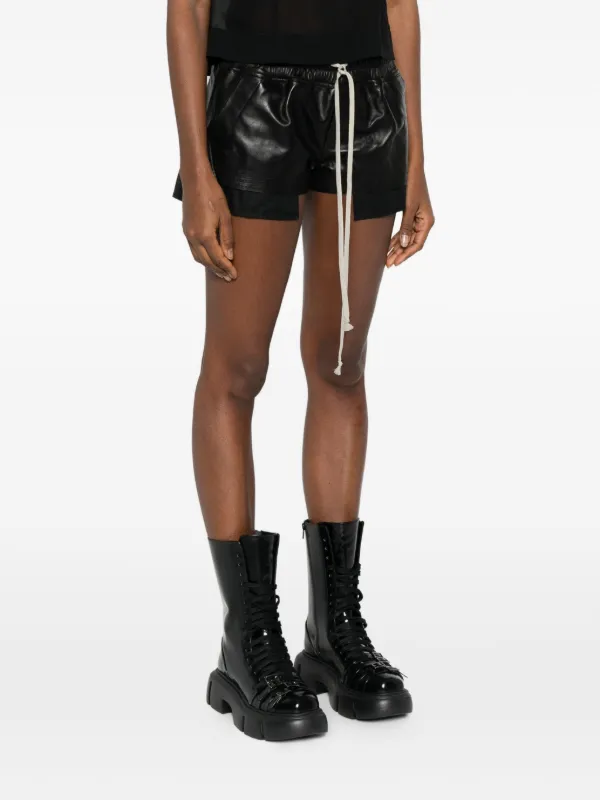 Rick Owens Fog ドローストリング ショートパンツ | ブラック