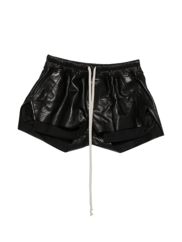 Rick Owens Fog ドローストリング ショートパンツ | ブラック