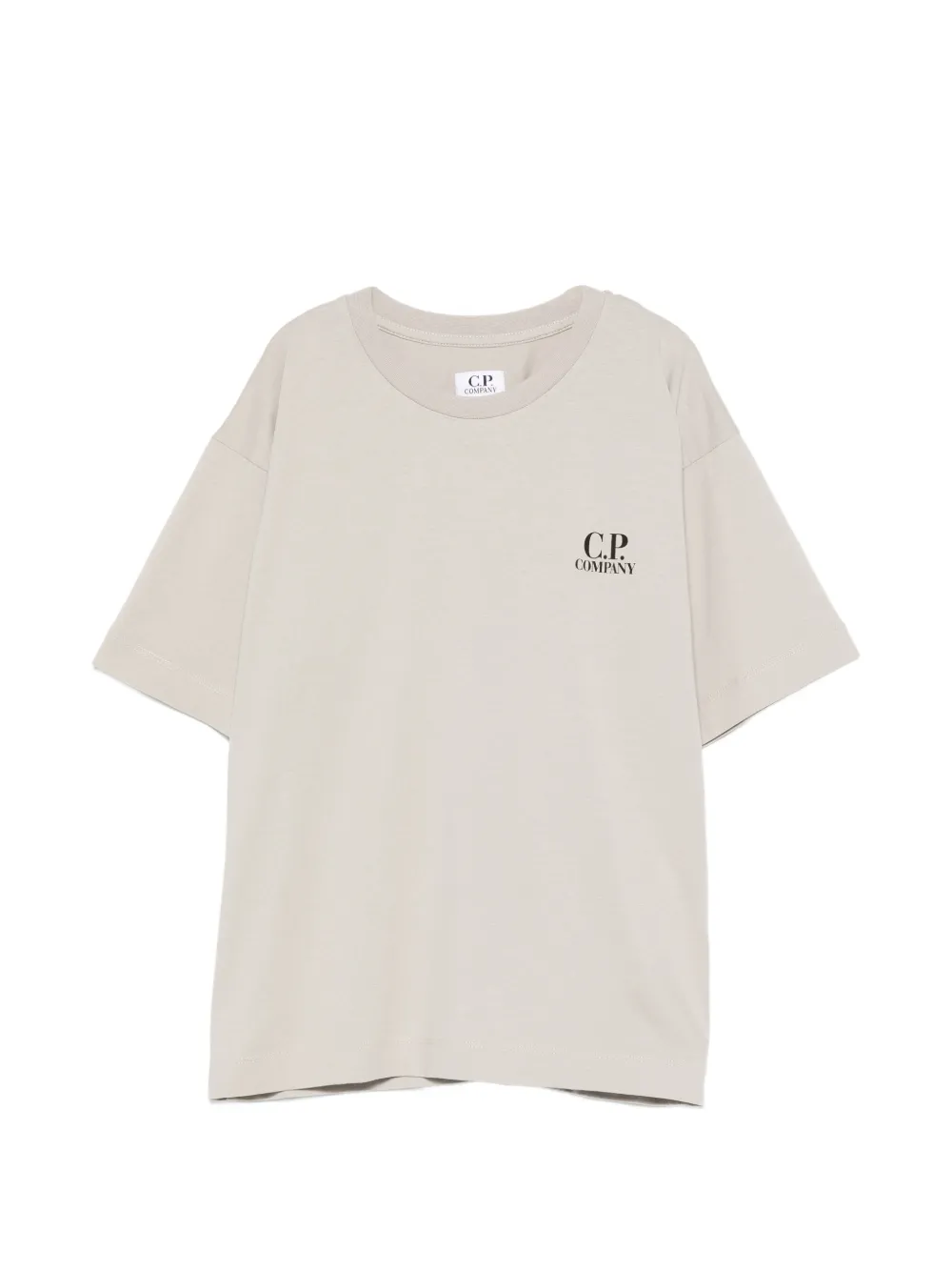 C.P. Company Kids T-shirt con logo - Grigio