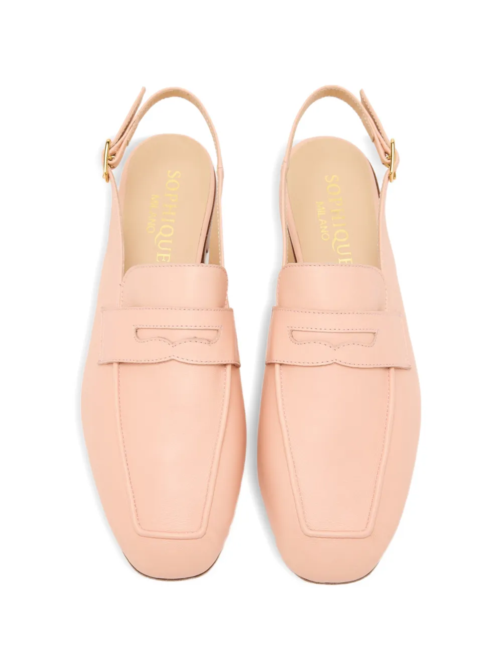 SOPHIQUE Essenziale slingback loafers - Roze