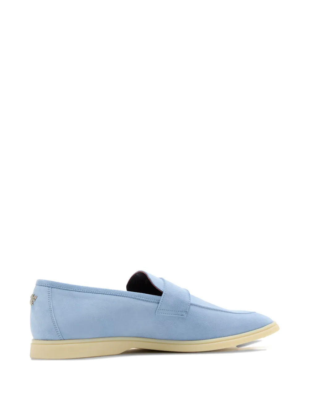 Bougeotte leather loafers - Blauw