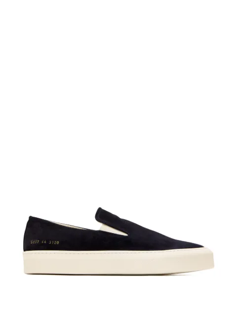 Common Projects suede slip-on sneakers