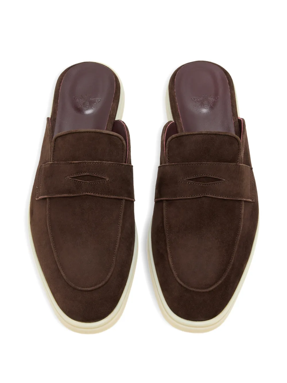 Bougeotte Gomme slippers - Bruin