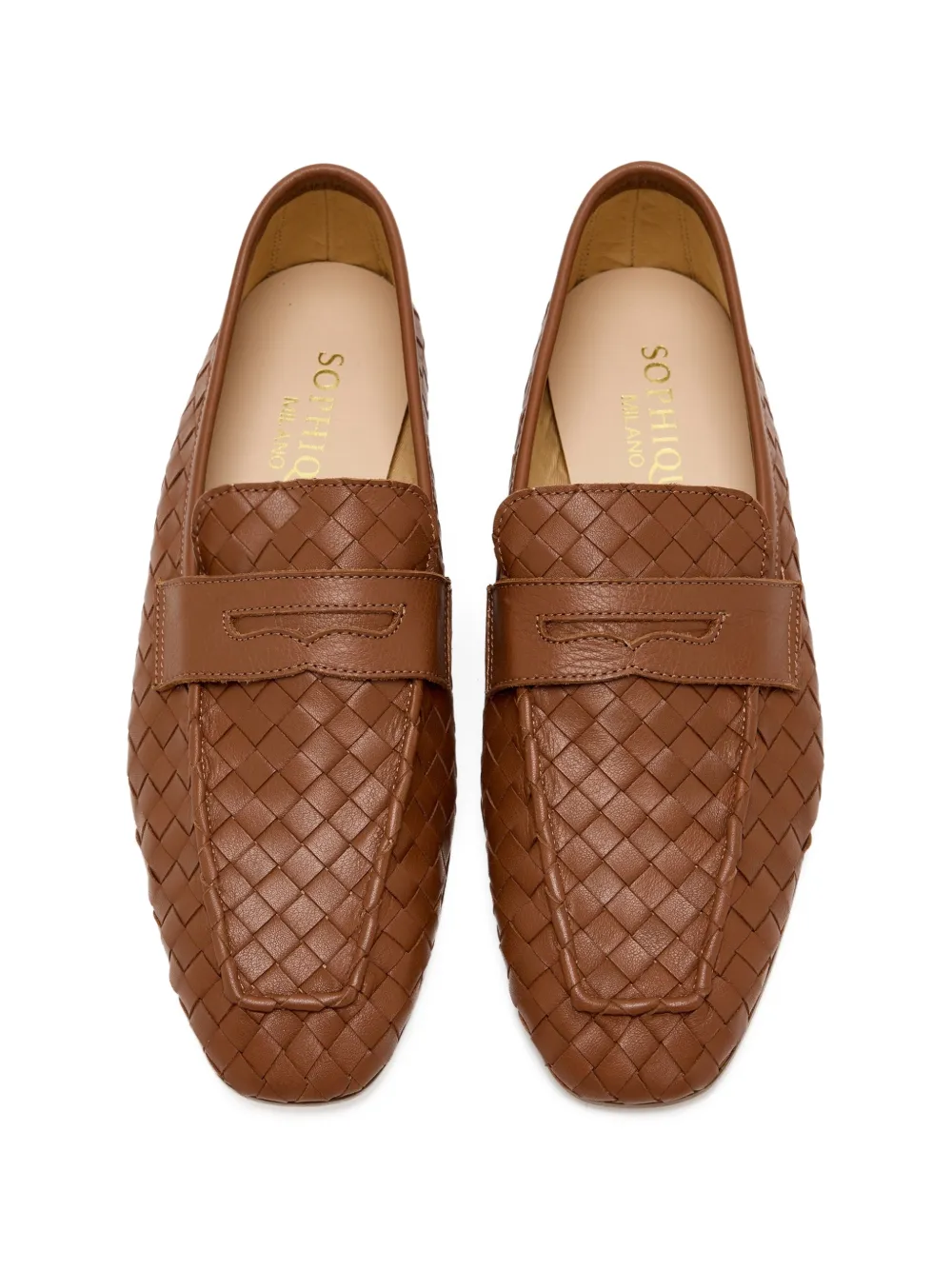 SOPHIQUE Essenziale penny loafers Bruin