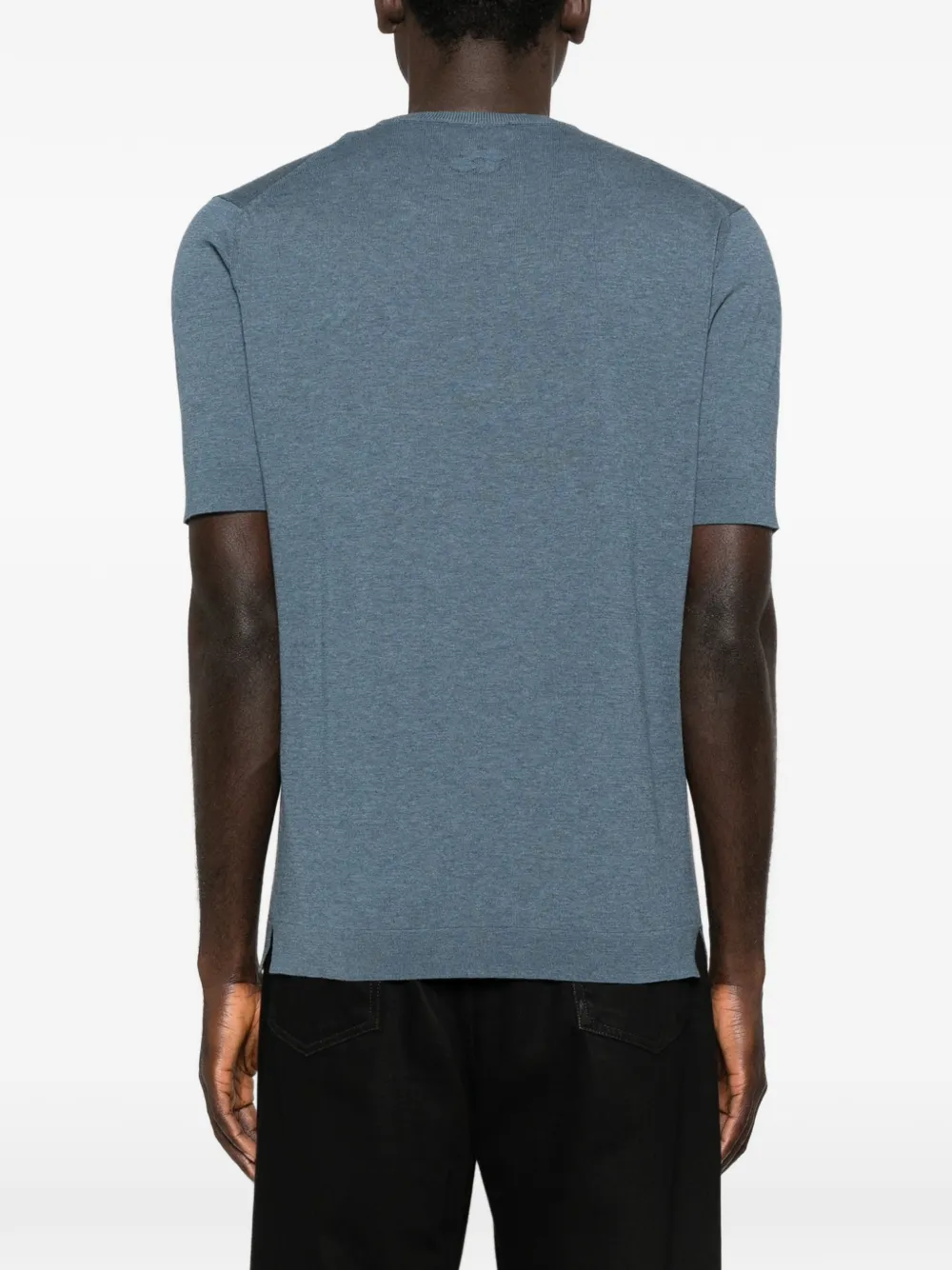 Lardini T-shirt met korte mouwen Blauw
