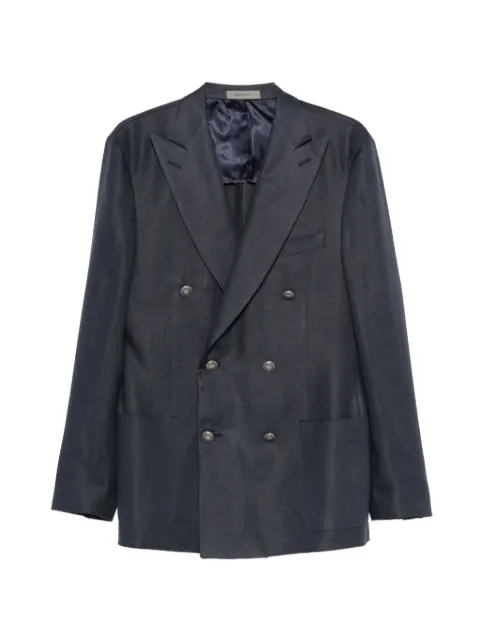 Corneliani double-breasted pocket blazer