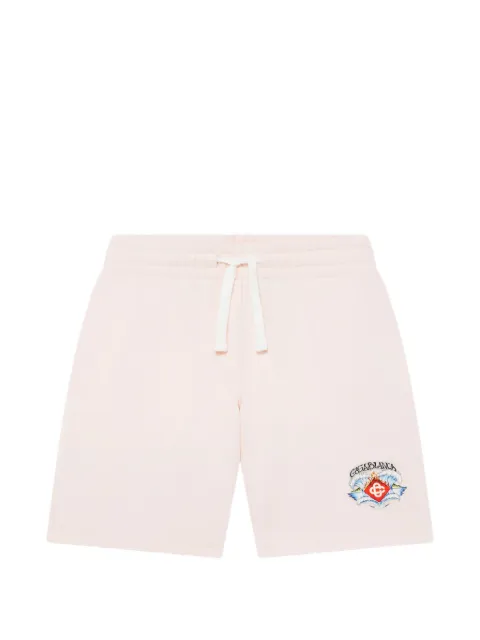 CASABLANCA KIDS Waves graphic-print shorts