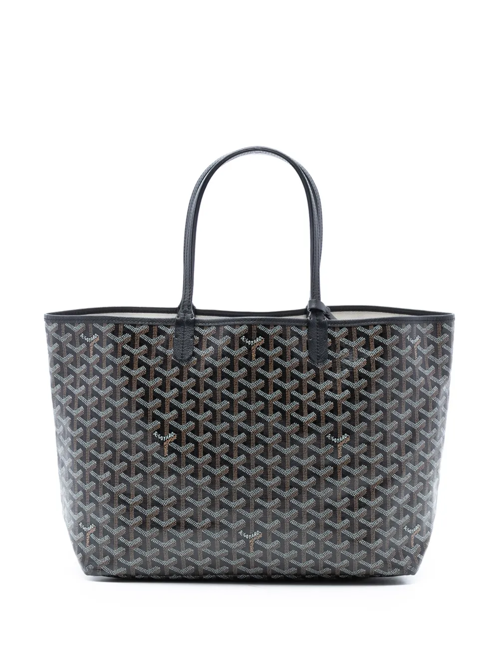Goyard Pre-Owned 2019 Goyardine Saint Louis PM tote bag - Nero