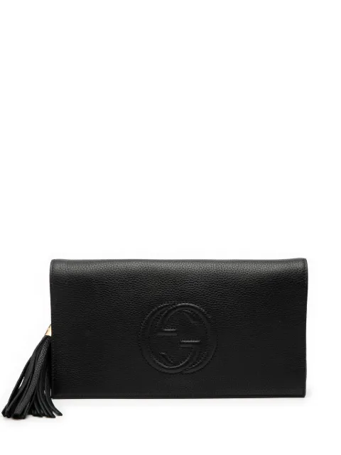 Gucci Pre-Owned 2000-2015 Leather Soho Disco clutch bag