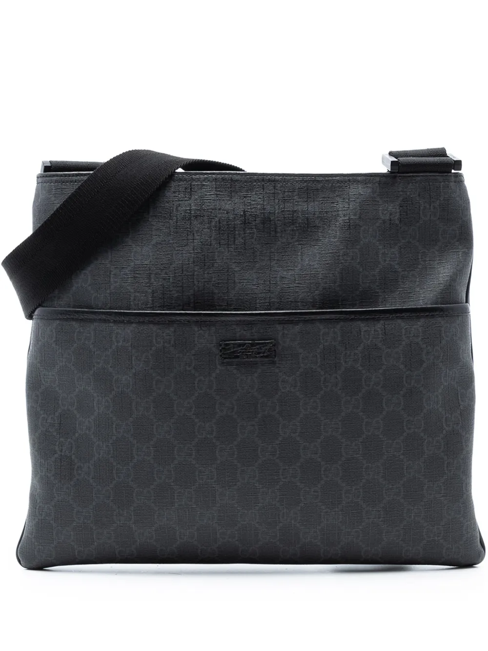 Gucci Pre-Owned 2000-2015 GG Supreme crossbody bag - Nero