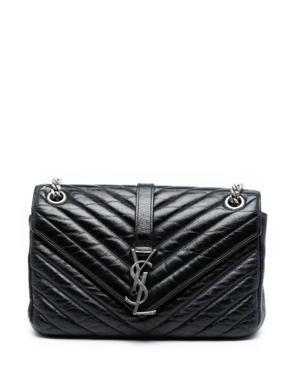 Saint Laurent Pre-Owned 2015 ミディアム クリンクルカーフ パンク 