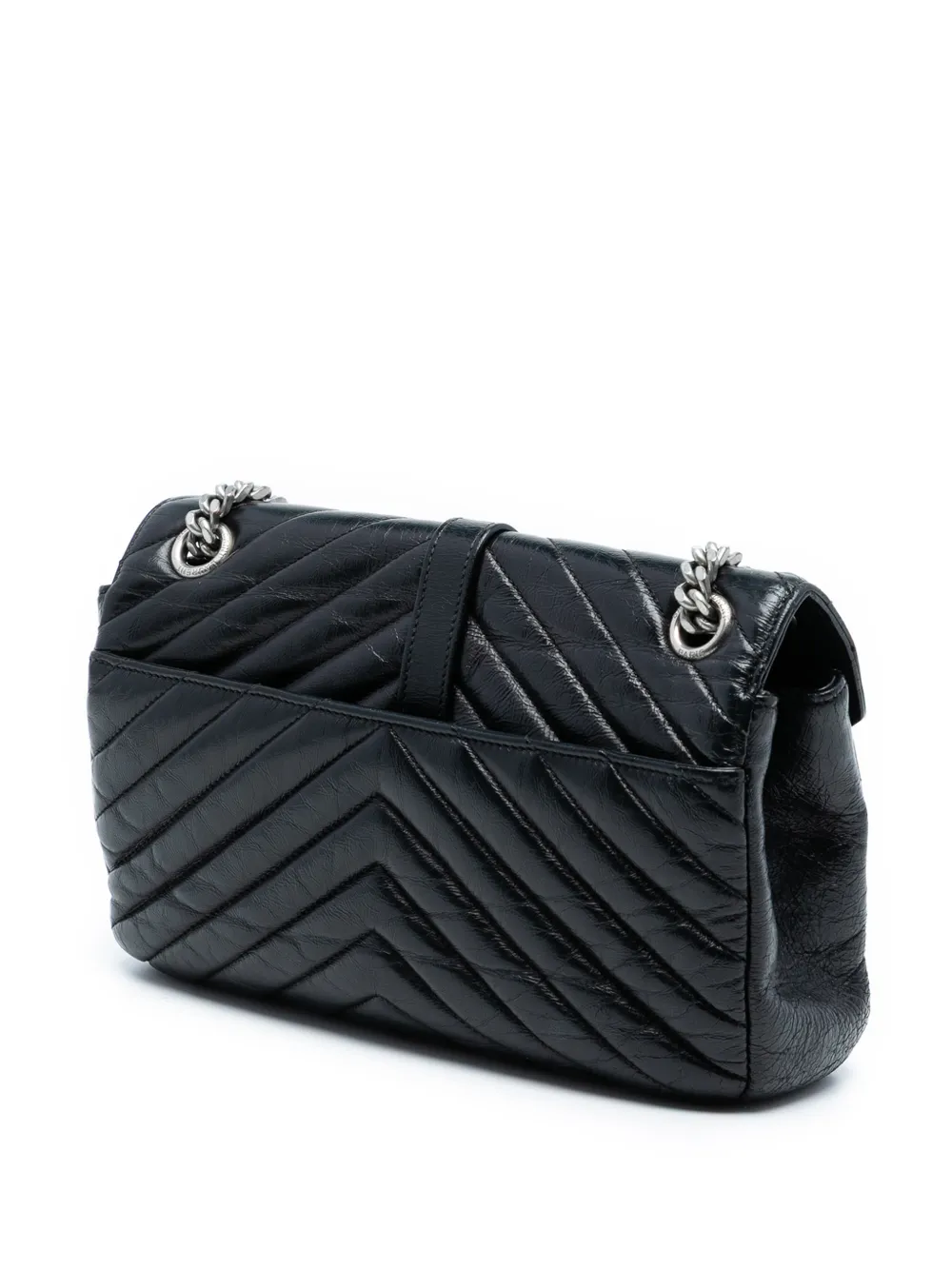 2015 Medium Crinkled Calfskin Punk Chain Bag Shoulder Bag