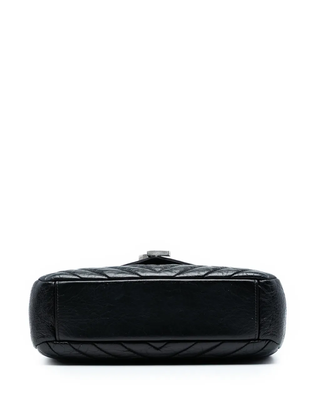 2015 Medium Crinkled Calfskin Punk Chain Bag Shoulder Bag