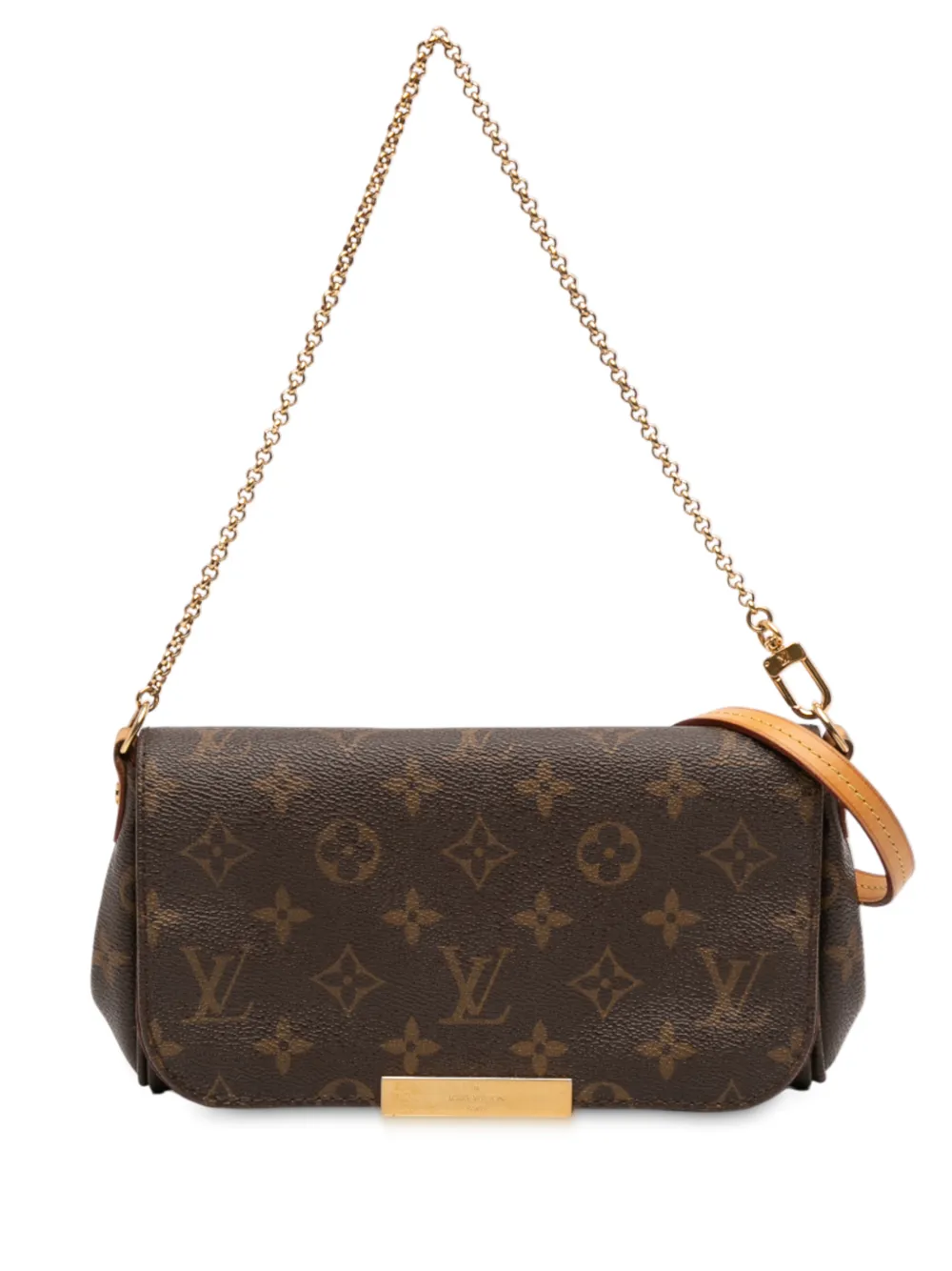 Louis Vuitton Pre-Owned 2014 Monogram Favorite PM satchel - Marrone