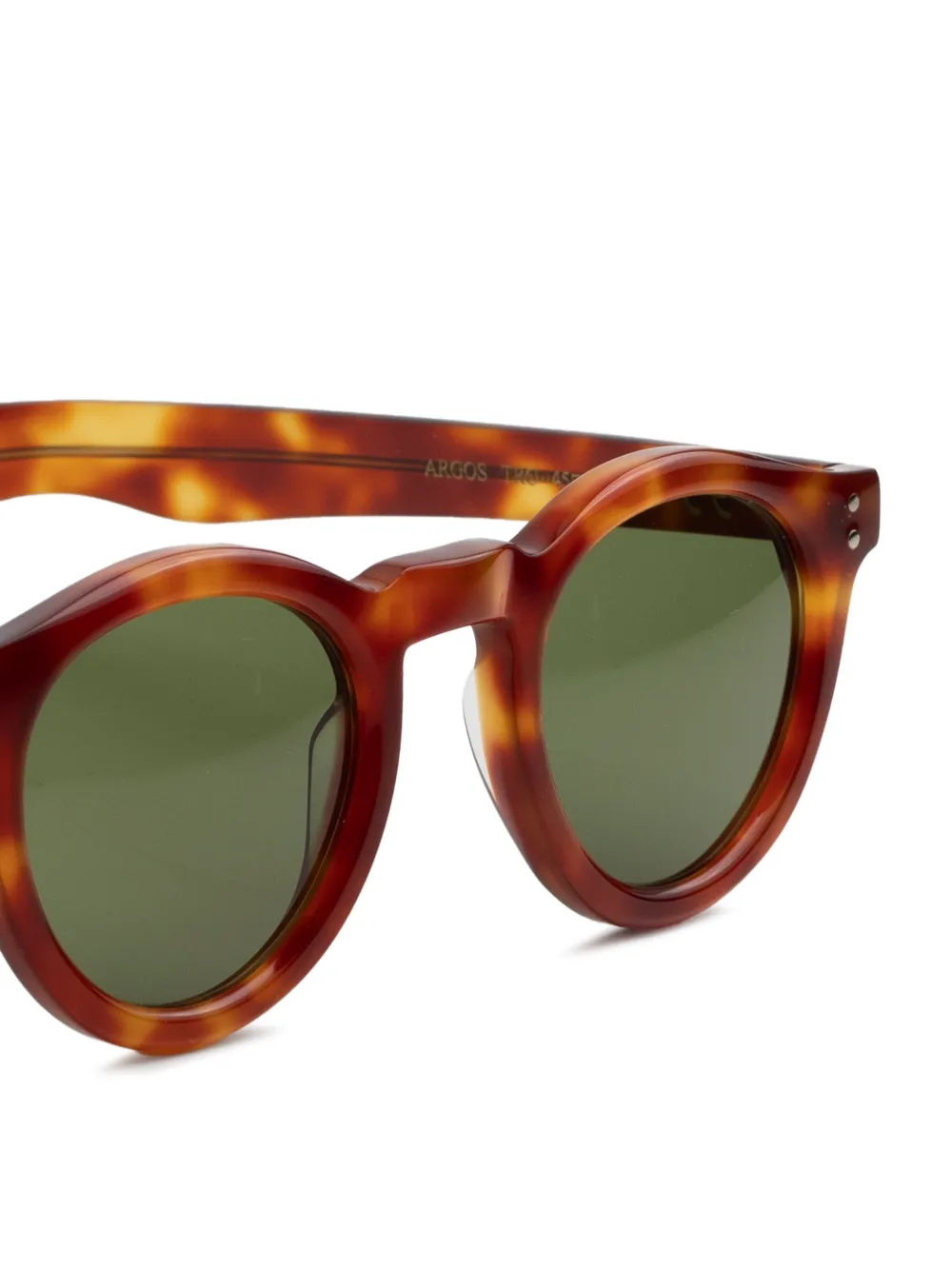  Epos Argos Round-frame Sunglasses - Brown 