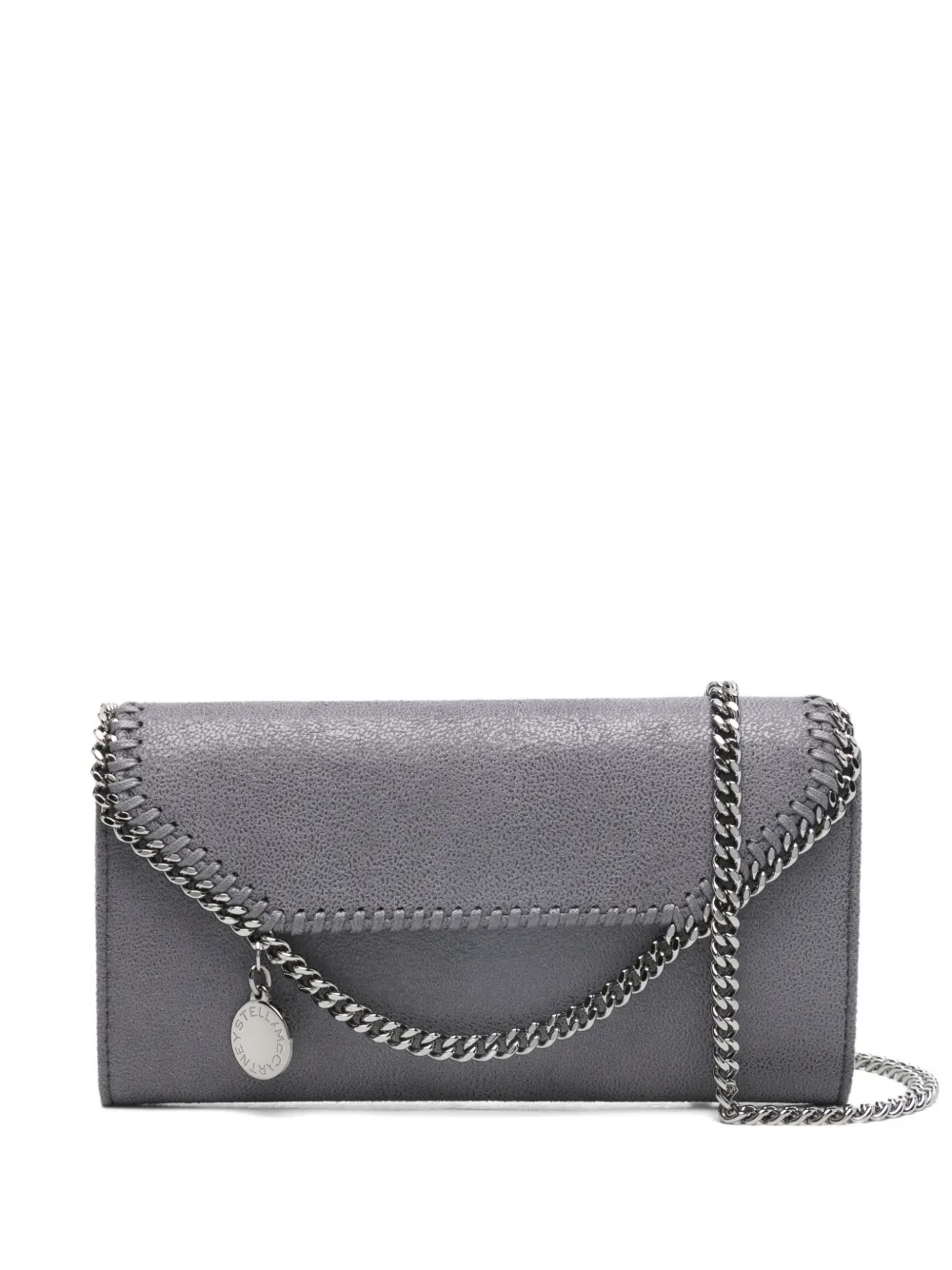 Stella McCartney Falabella chain wallet - Grigio