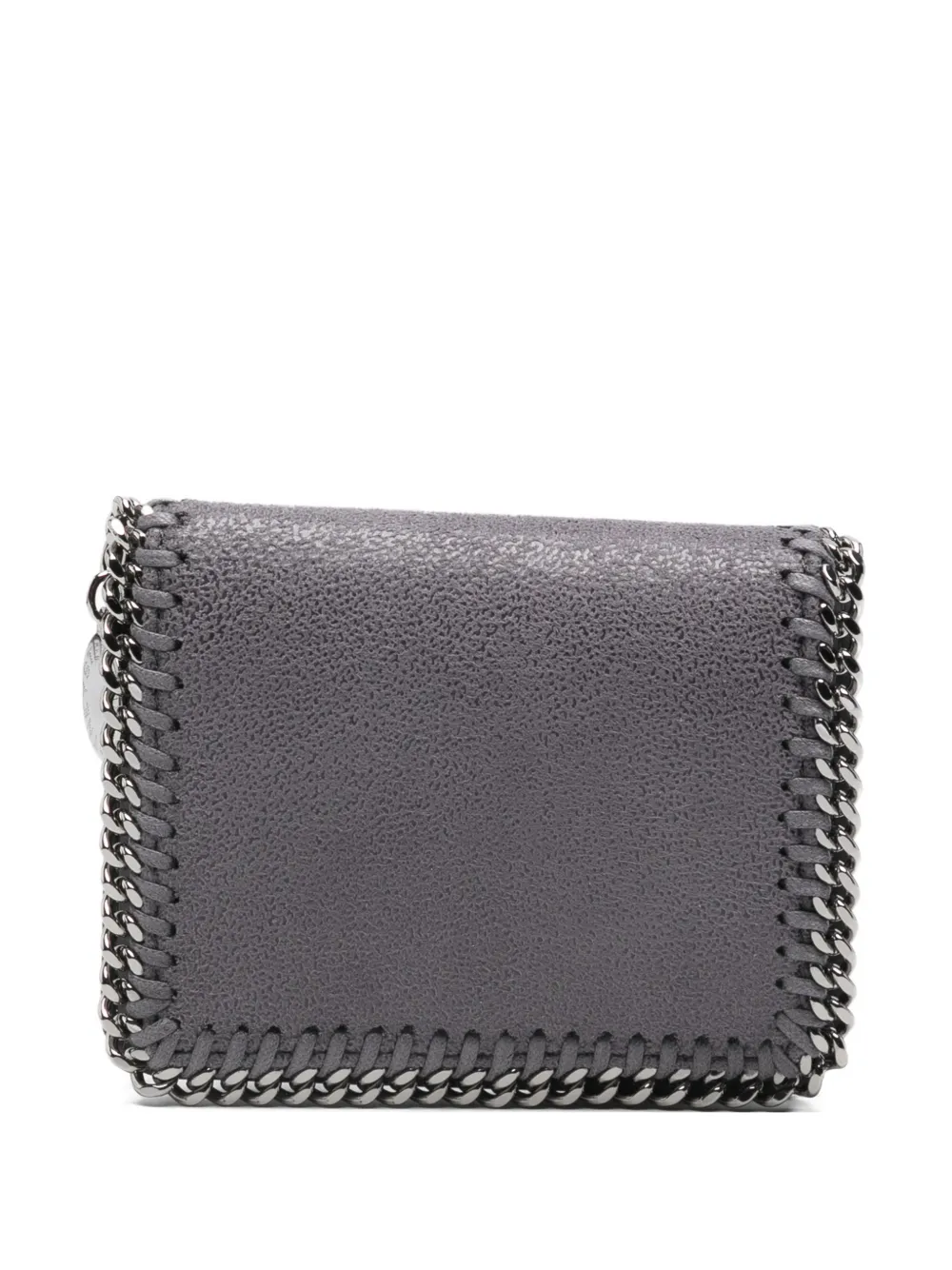 Stella McCartney Falabella chain-trim wallet - Grigio