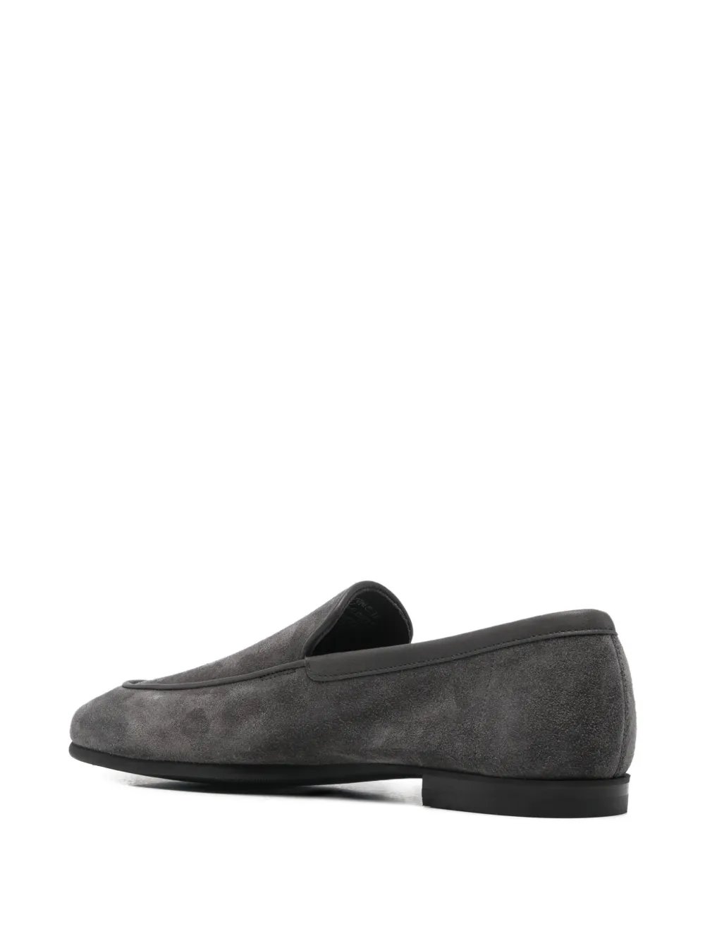 John Lobb flat leather shoes Grijs