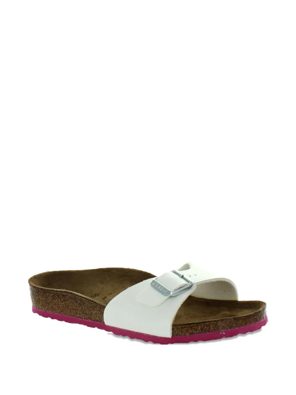 Birkenstock Kids Madrid buckle-fastening sandals Wit