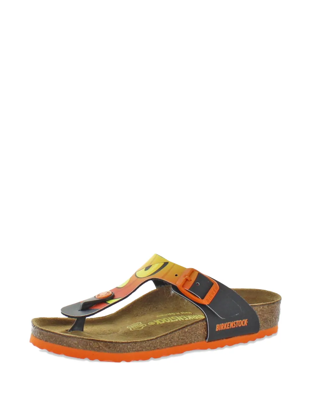 Birkenstock Kids Gizeh printed sandals Zwart