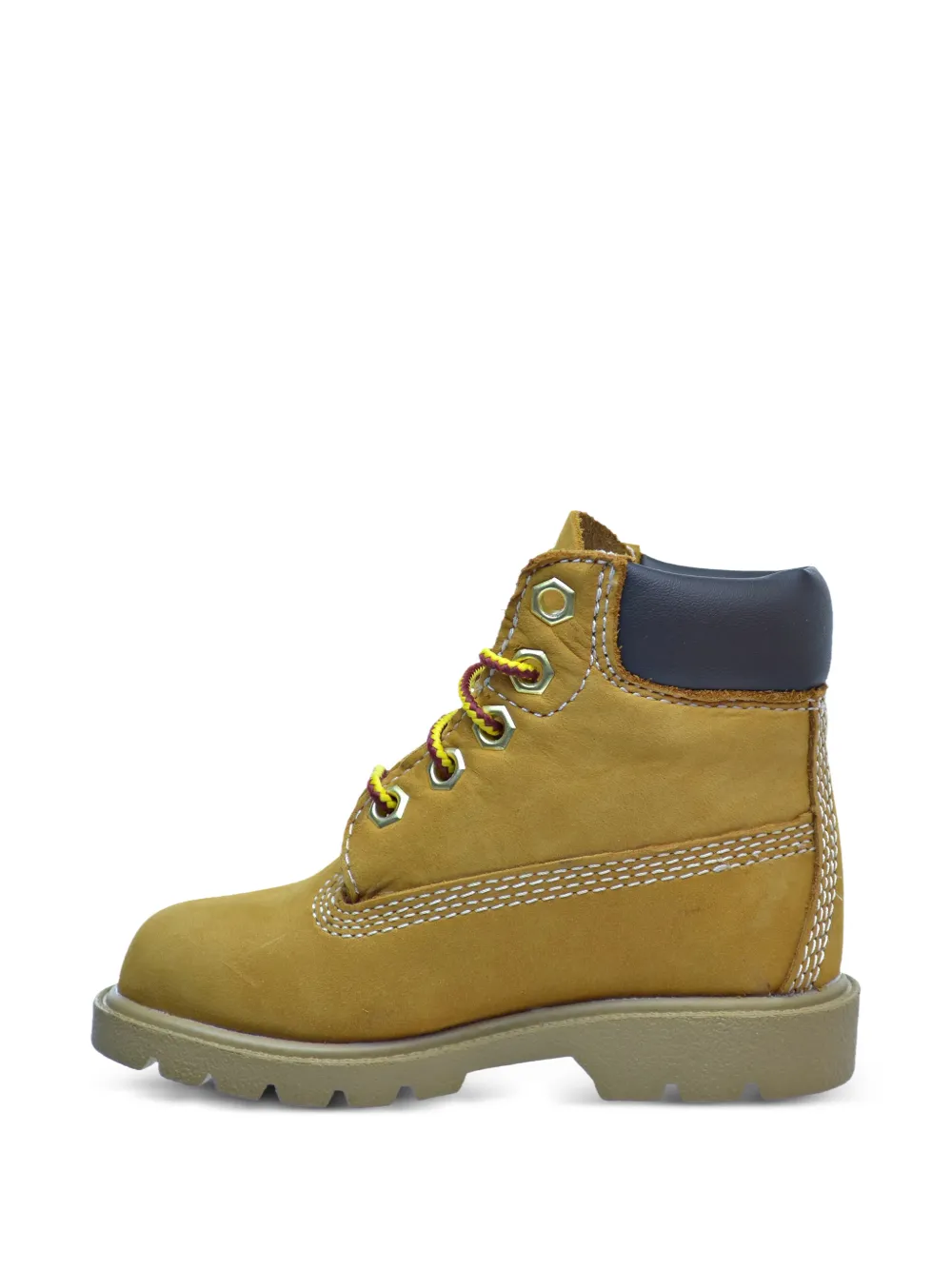 Timberland Kids laced waterproof boots Beige