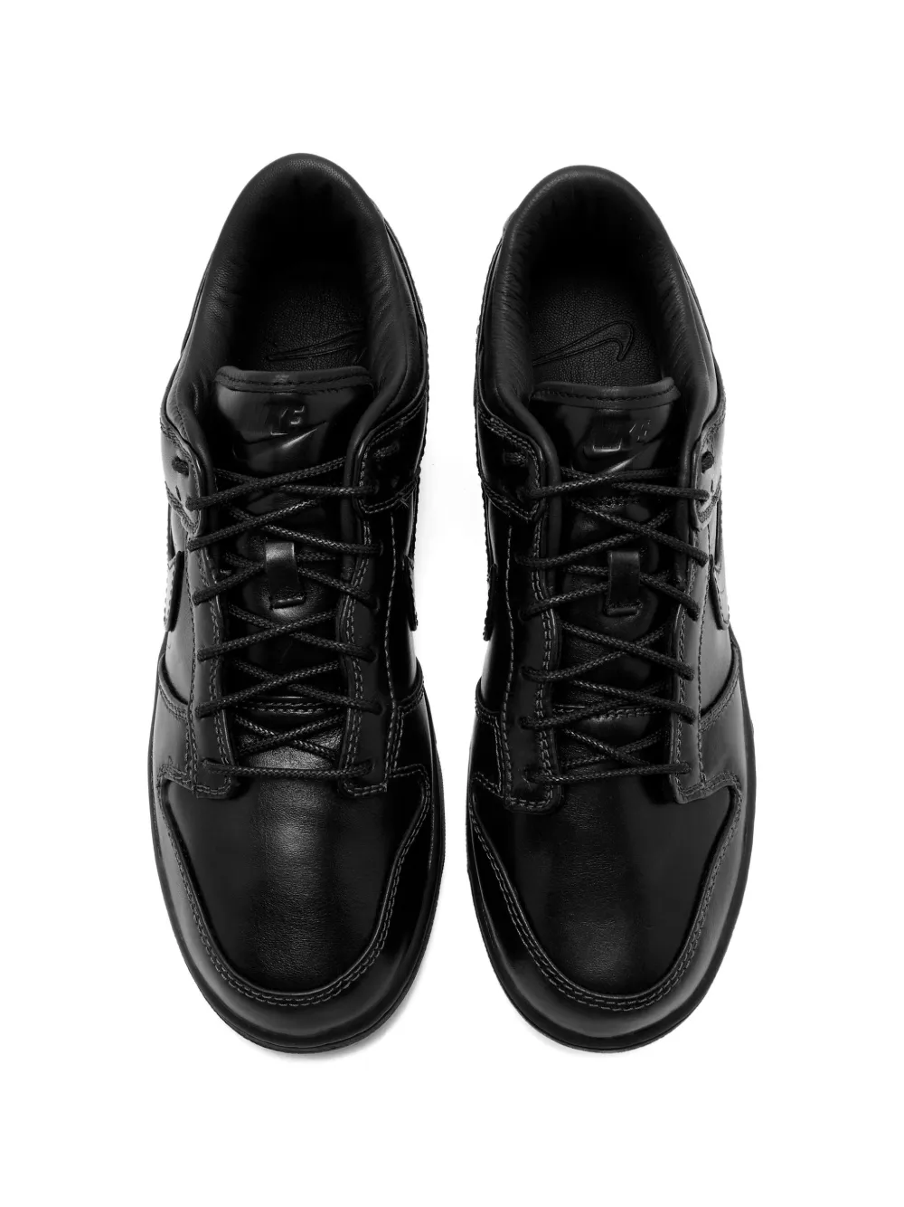 Nike Dunk Low logo-detail sneakers Zwart