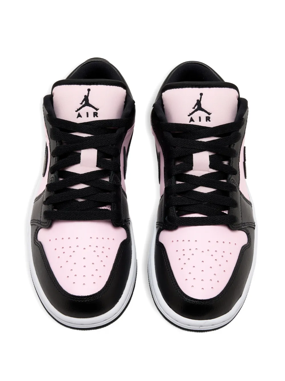 Nike Air Jordan 1 low logo sneakers Roze