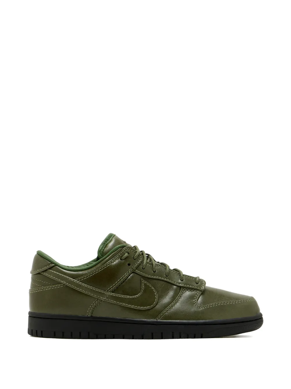 Nike Dunk Low logo-detail trainers Groen