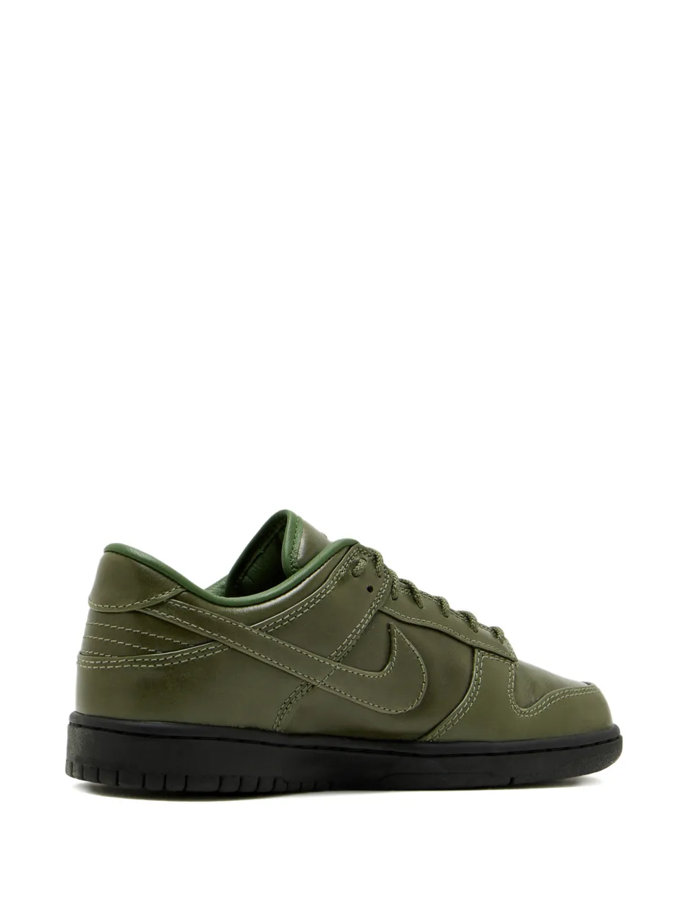 Nike Dunk Low logo-detail trainers Groen