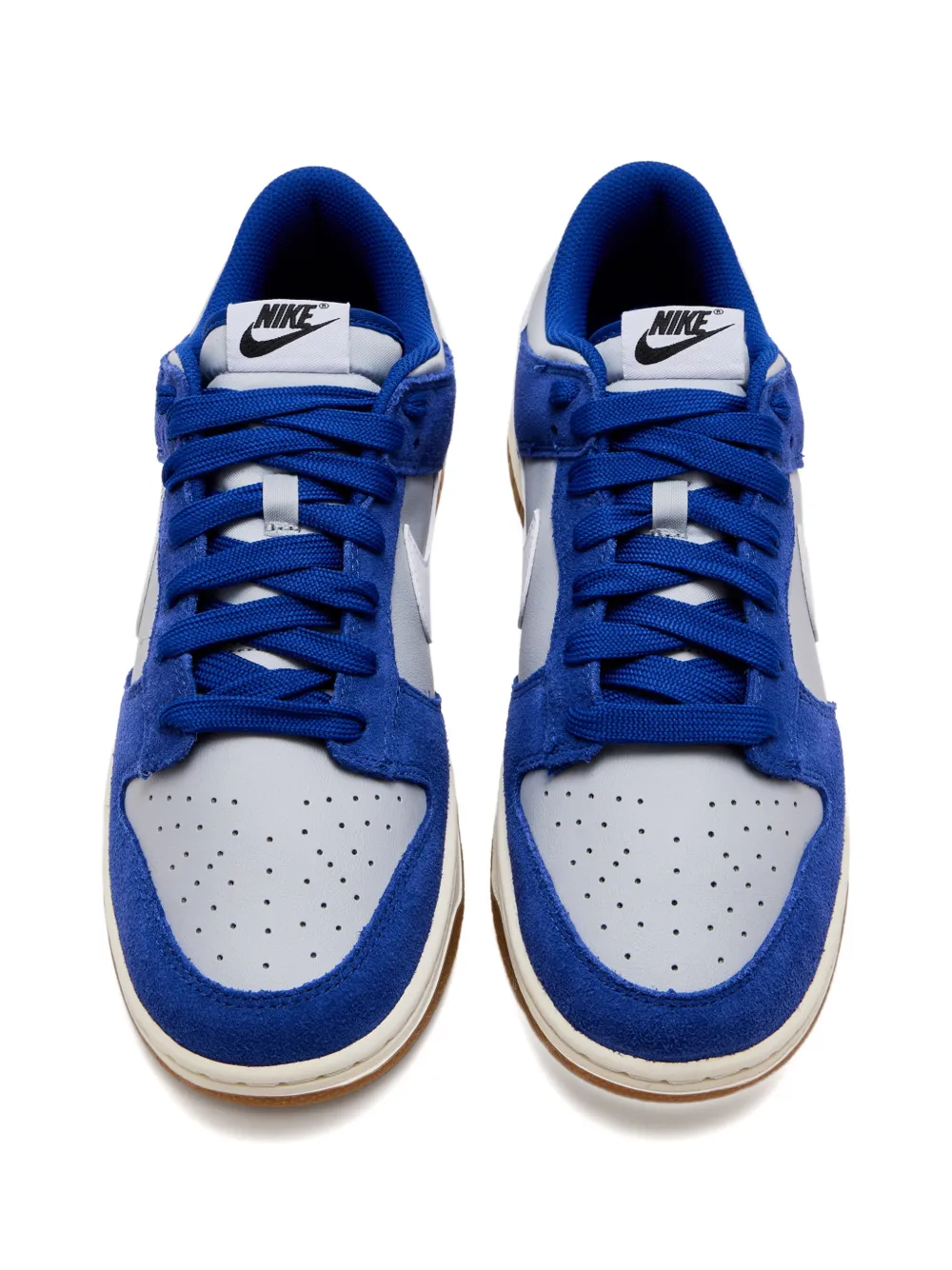Nike Dunk low panelled sneakers Blauw