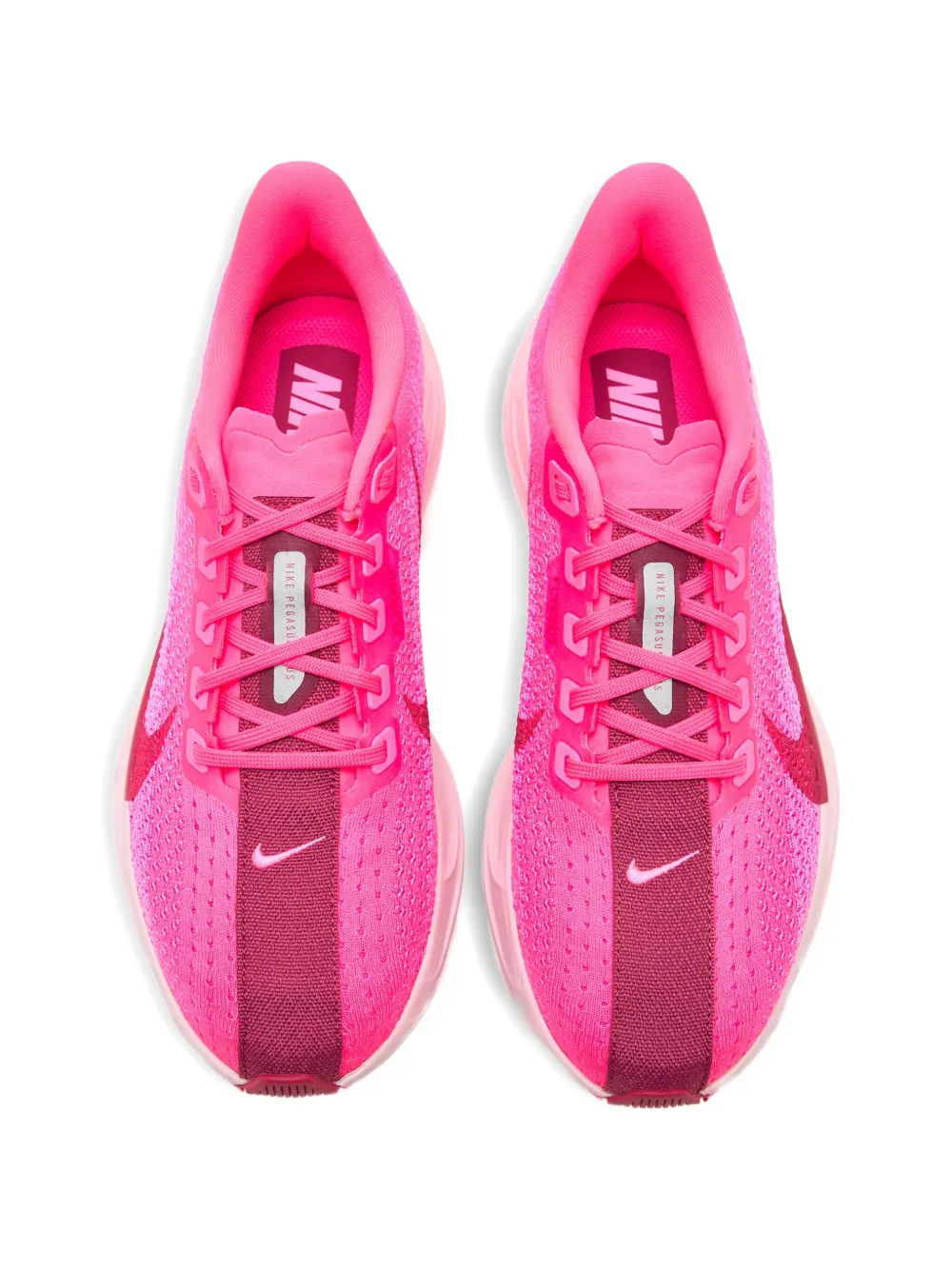 Nike Pegasus Plus lace-up sneakers Roze