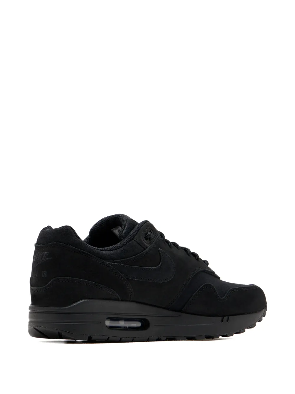 Nike panelled sneakers Zwart