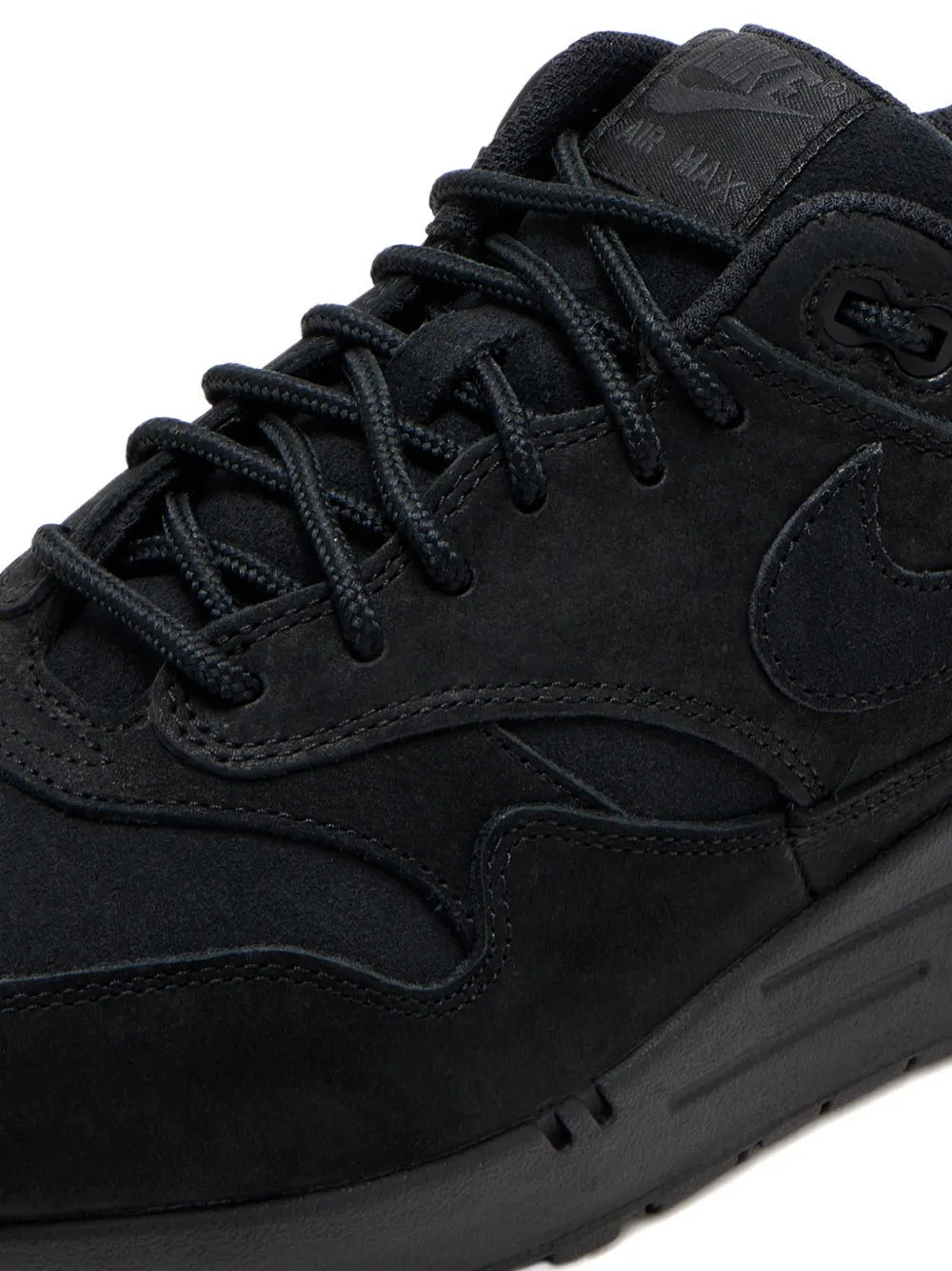 Nike panelled sneakers Zwart