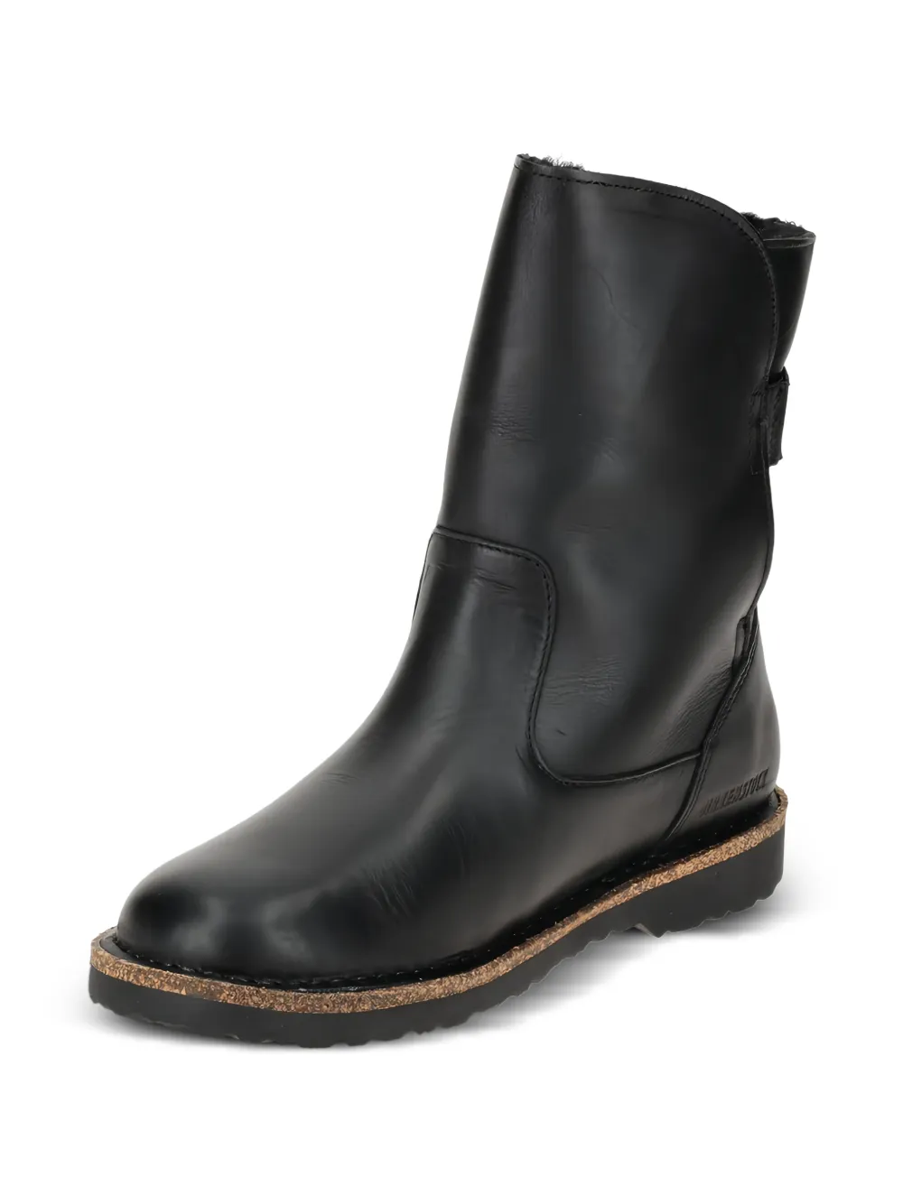 Birkenstock Leren Uppsala lammy laarzen Zwart