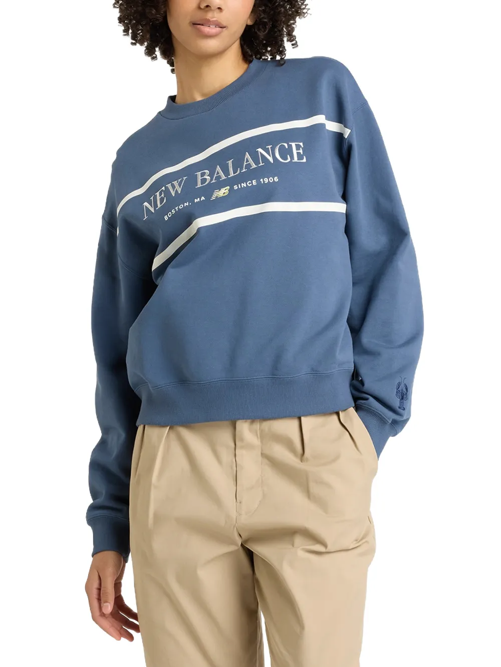 New Balance Athletics Nautical round-neck sweatshirt - Blu