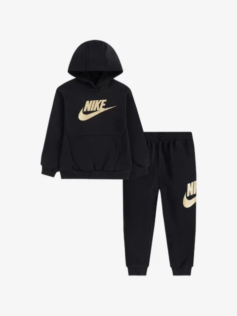 Nike Kids logo-print hooded tracksuit set 