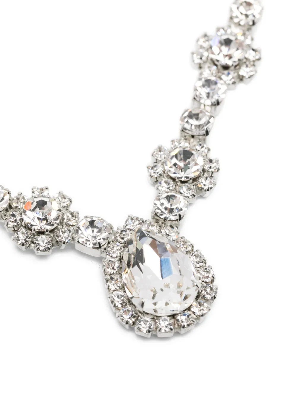  Nº21 Crystal-embellished Necklace - Silver 